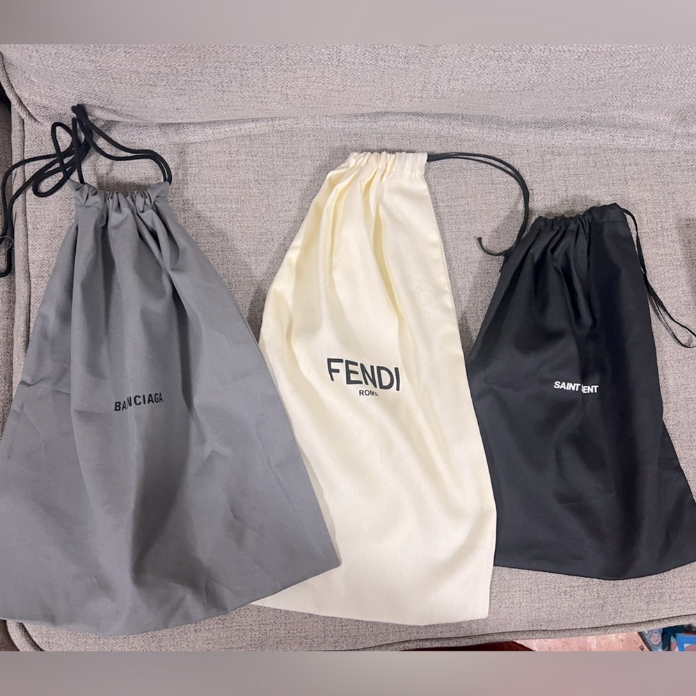 🫶🏼Bundle Dustbags. Balenciaga, Fendi, or Saint Laurent. Like New for all